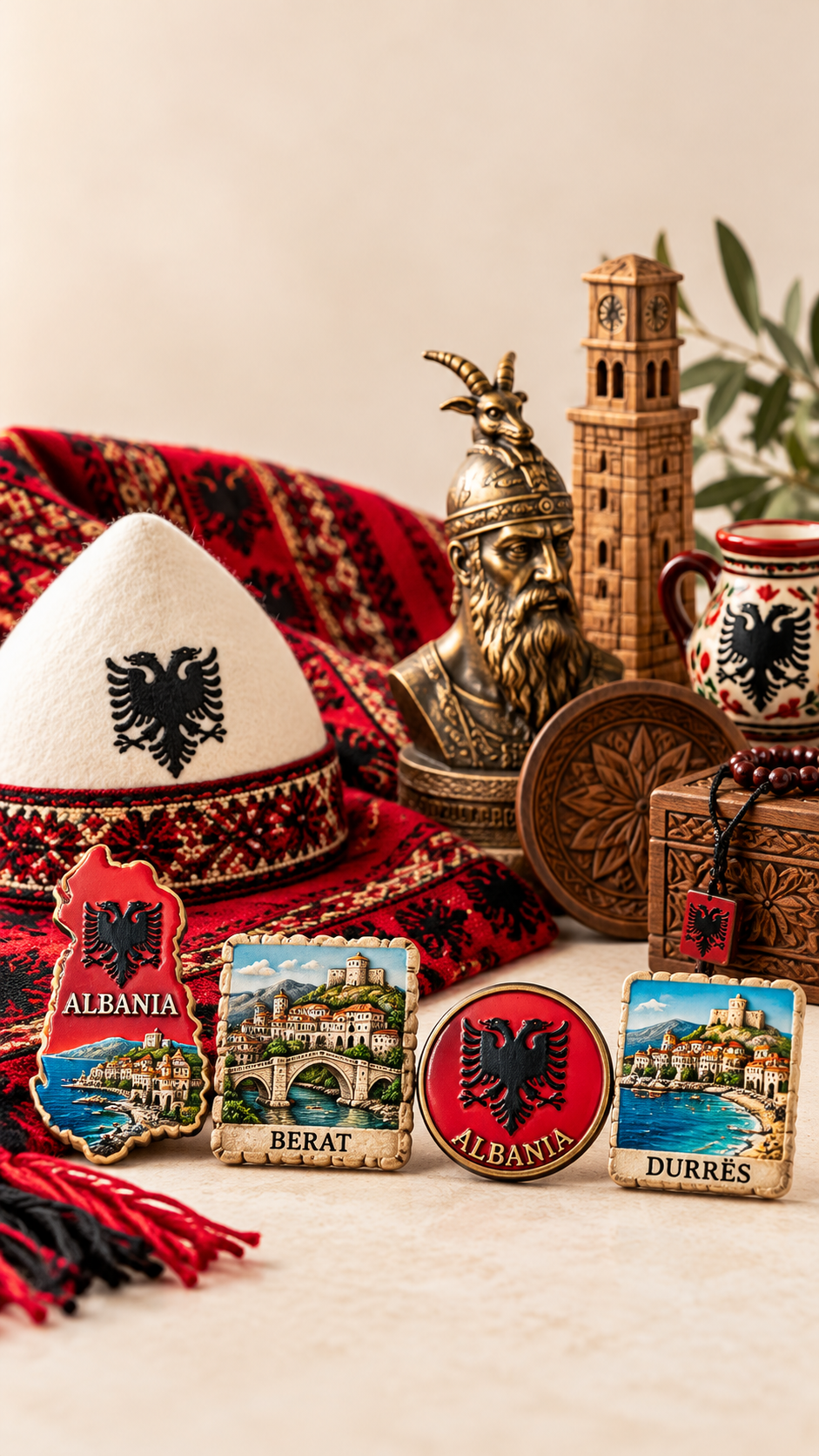 Suvenire shqiptare, kujtime dhe dhurata tradicionale
